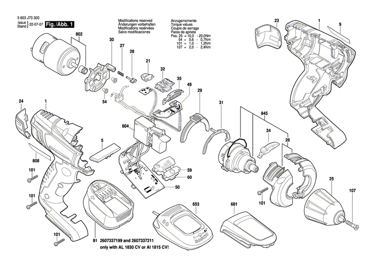 New Genuine Bosch 160111A3EH Nameplate