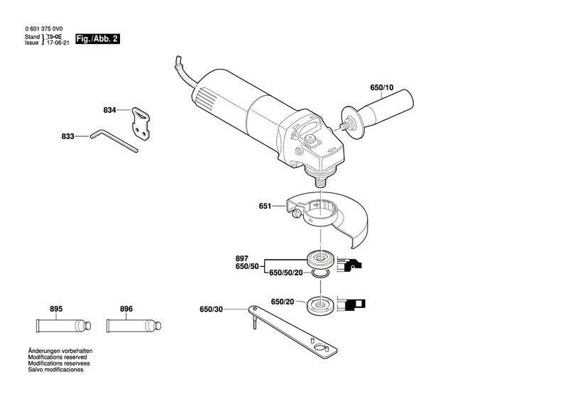 New Genuine Bosch 160111A3PB Nameplate