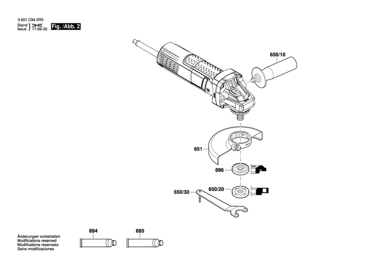 New Genuine Bosch 160111A3R1 Nameplate