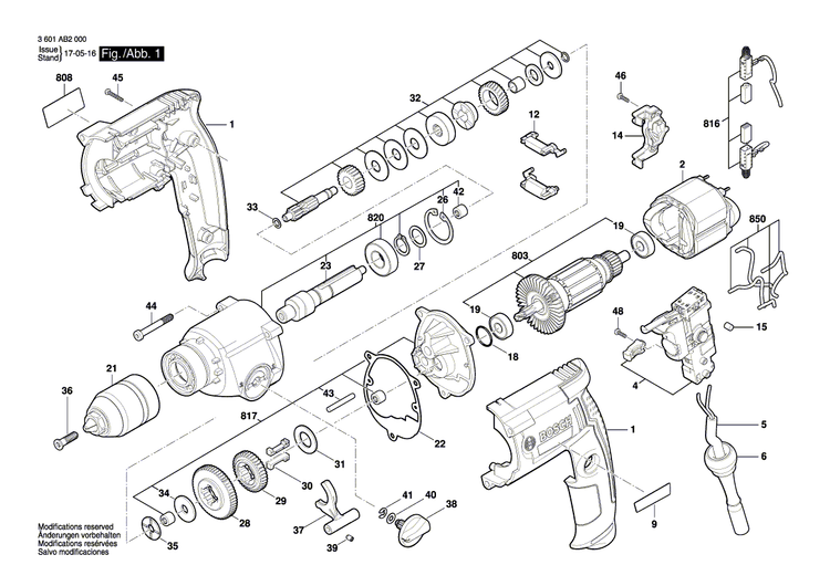 New Genuine Bosch 160111A3U5 Nameplate