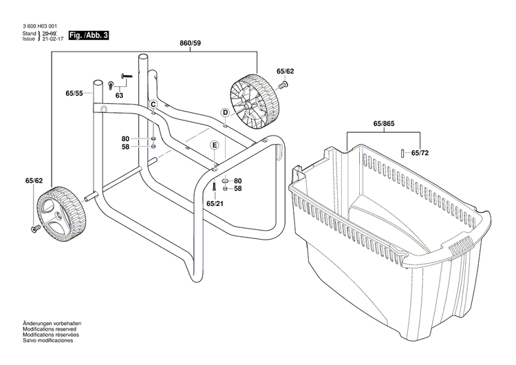 New Genuine Bosch 160111A3X7 Nameplate
