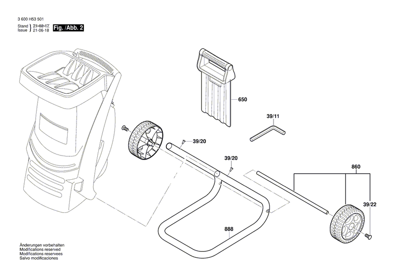 New Genuine Bosch 160111A3XM Nameplate