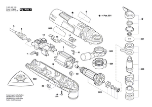 New Genuine Bosch 160111A47M Nameplate