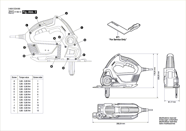 New Genuine Bosch 160111A49F Nameplate
