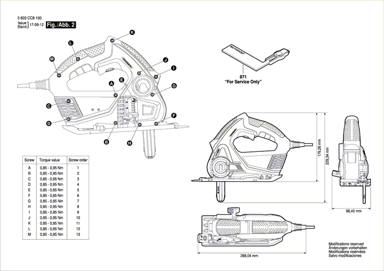 New Genuine Bosch 160111A4A5 Nameplate