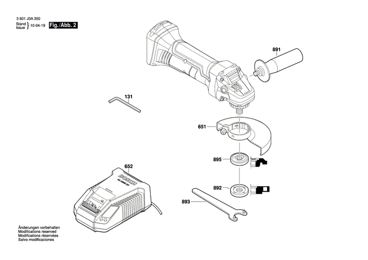 New Genuine Bosch 160111A4AU Nameplate