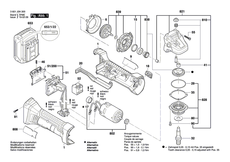 New Genuine Bosch 160111A4AX Nameplate