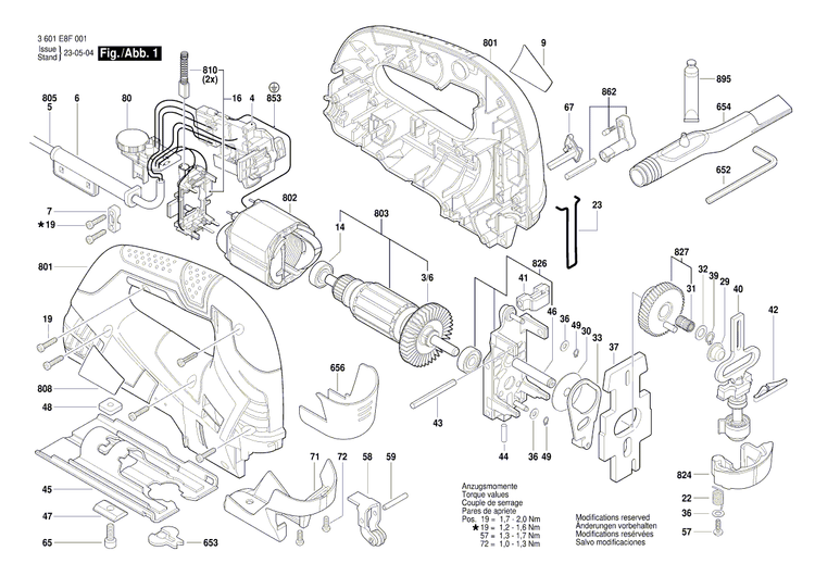 New Genuine Bosch 160111A4EV Nameplate