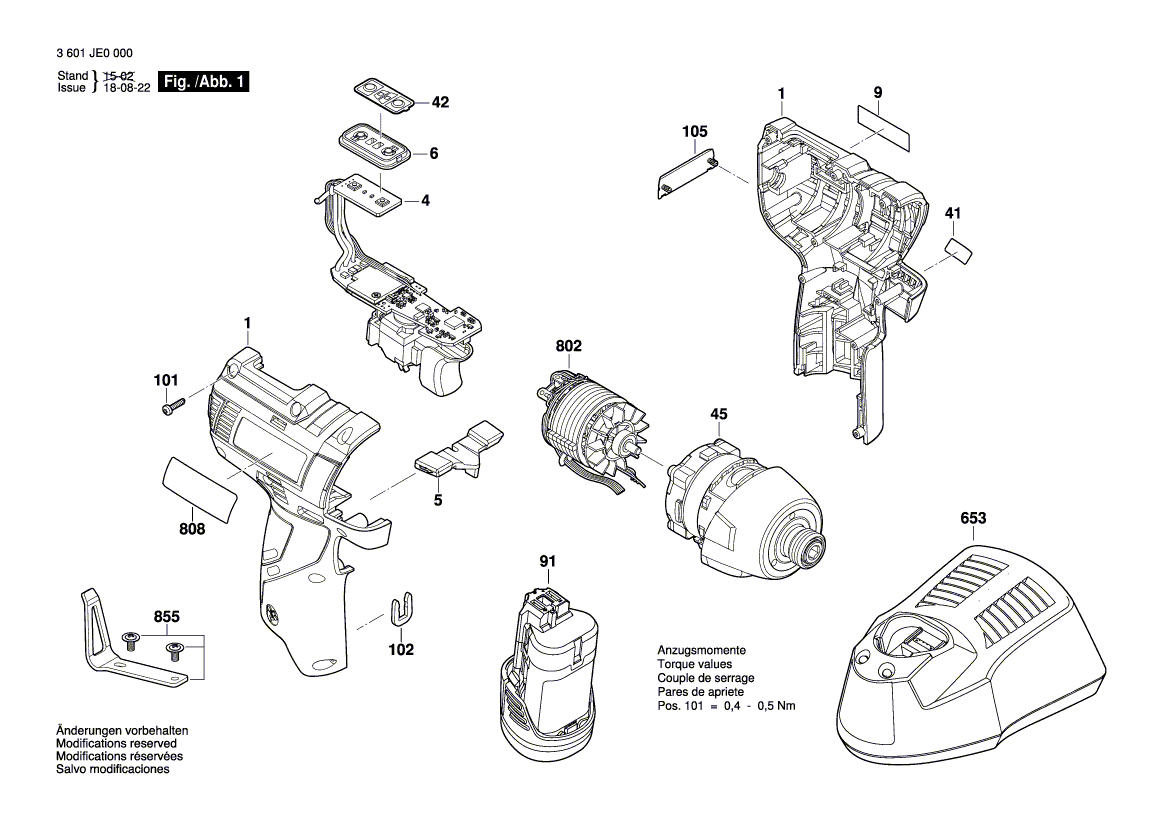New Genuine Bosch 160111A4FL Nameplate
