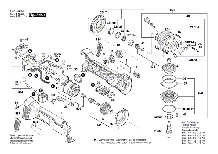 New Genuine Bosch 160111A4MZ Nameplate