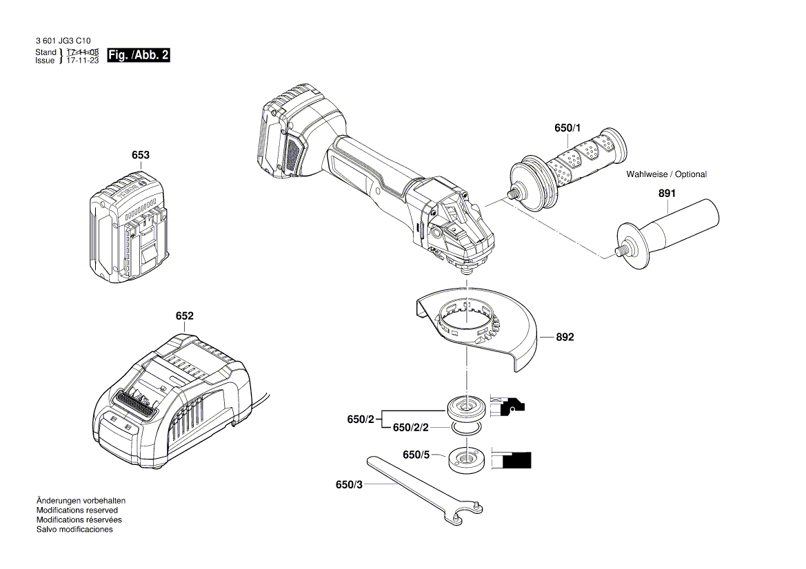 New Genuine Bosch 160111A52R Nameplate