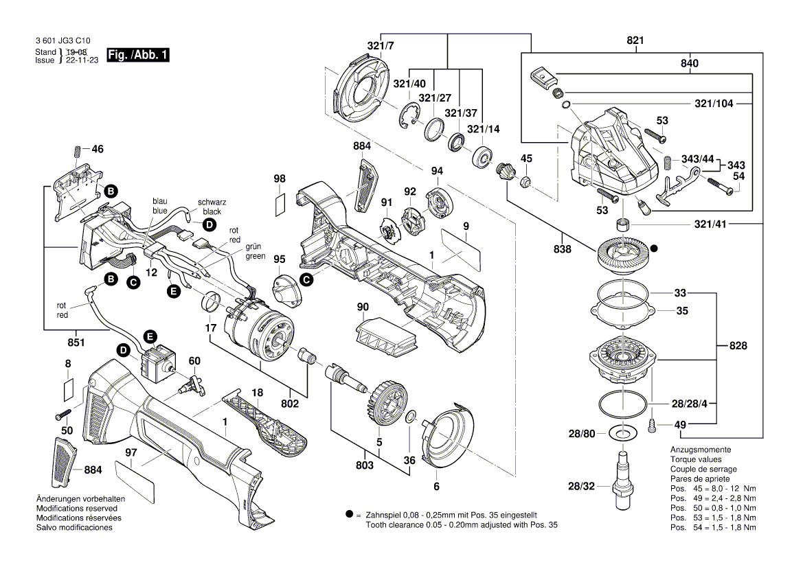 New Genuine Bosch 160111A52R Nameplate