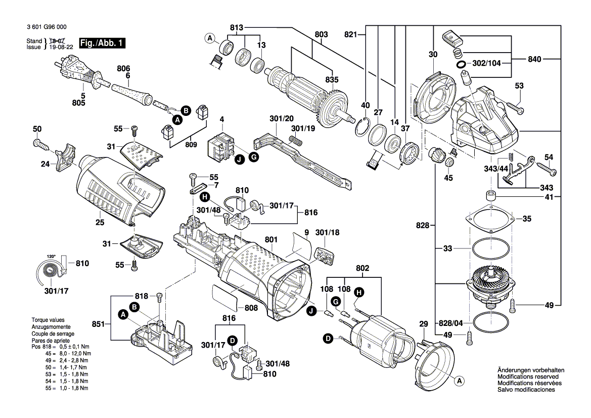 New Genuine Bosch 160111A576 Nameplate