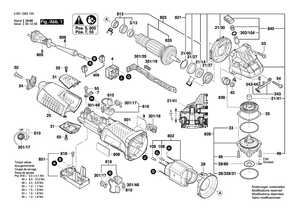 New Genuine Bosch 160111A57V Nameplate
