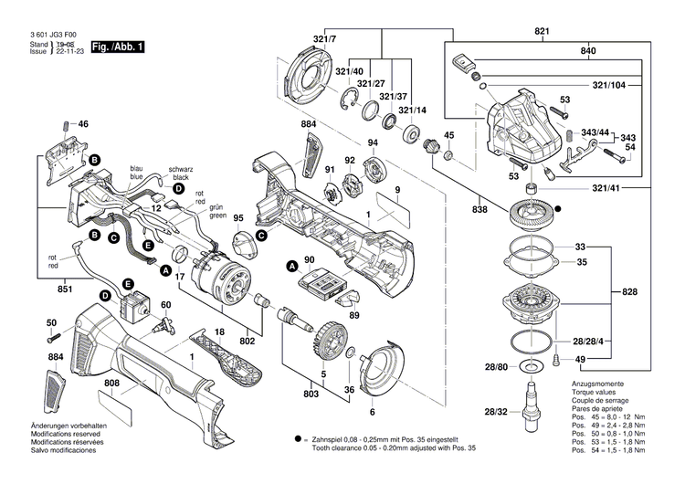 New Genuine Bosch 160111A5A9 Nameplate