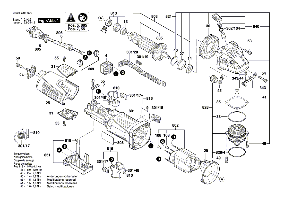 New Genuine Bosch 160111A5AX Nameplate