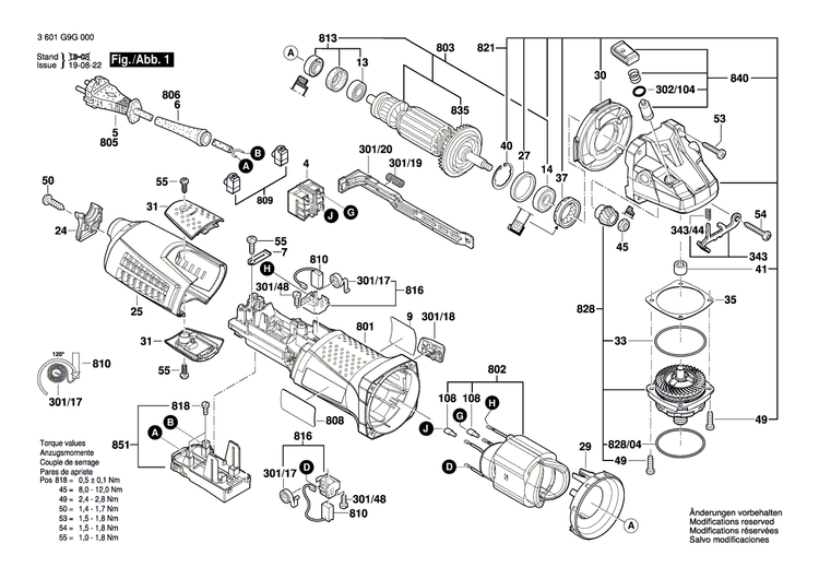New Genuine Bosch 160111A5B7 Nameplate