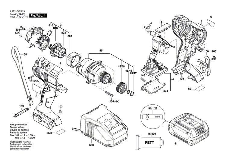 New Genuine Bosch 160111A5G0 Nameplate