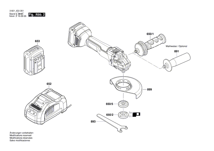 New Genuine Bosch 160111A62Y Nameplate