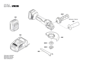 New Genuine Bosch 160111A62Z Nameplate