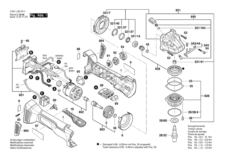 New Genuine Bosch 160111A631 Nameplate