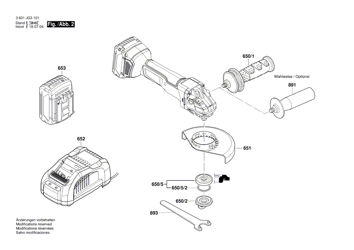 New Genuine Bosch 160111A635 Nameplate