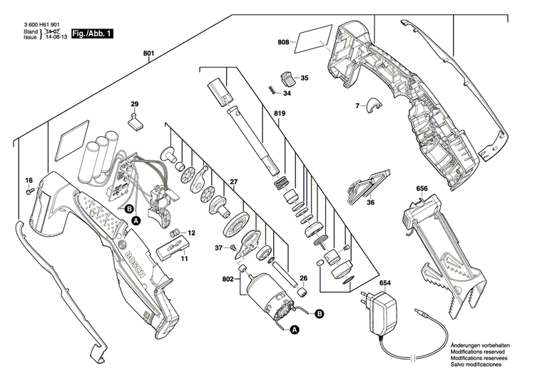 New Genuine Bosch 160111A6AZ Nameplate
