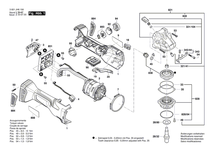 New Genuine Bosch 160111A6BF Nameplate