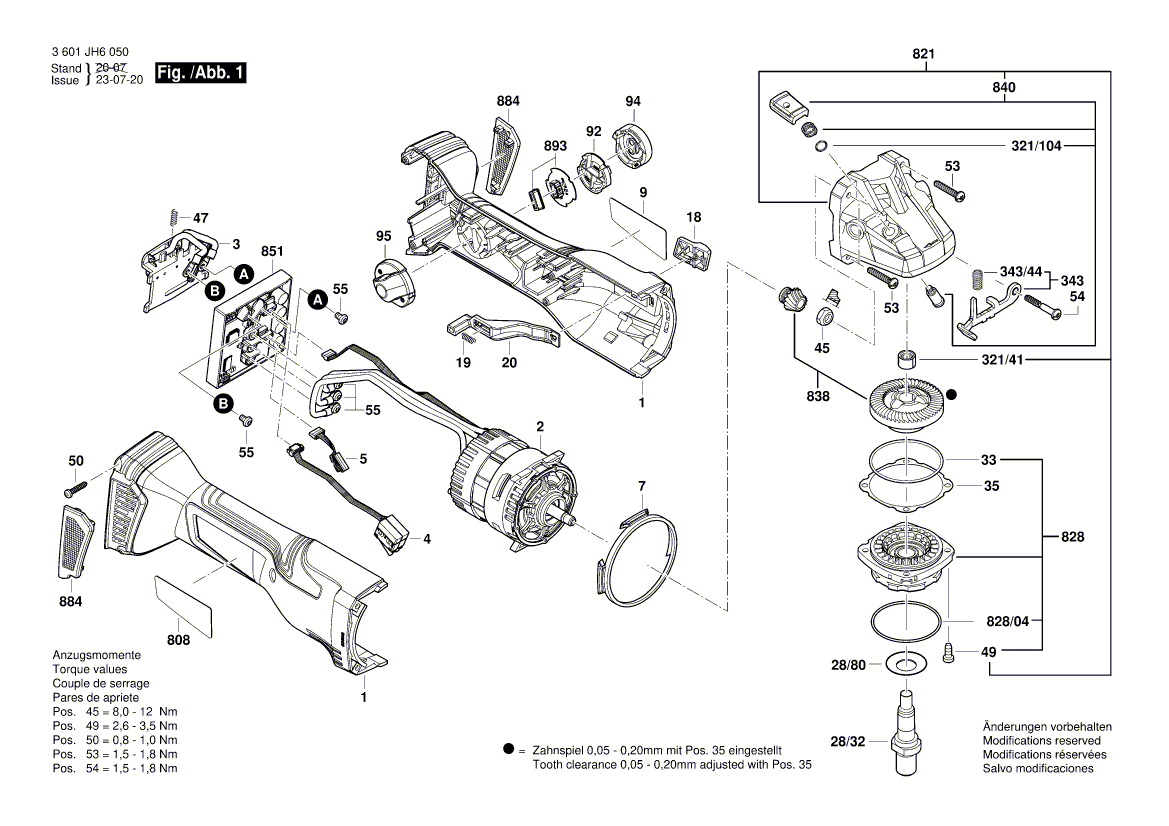 New Genuine Bosch 160111A6BG Nameplate