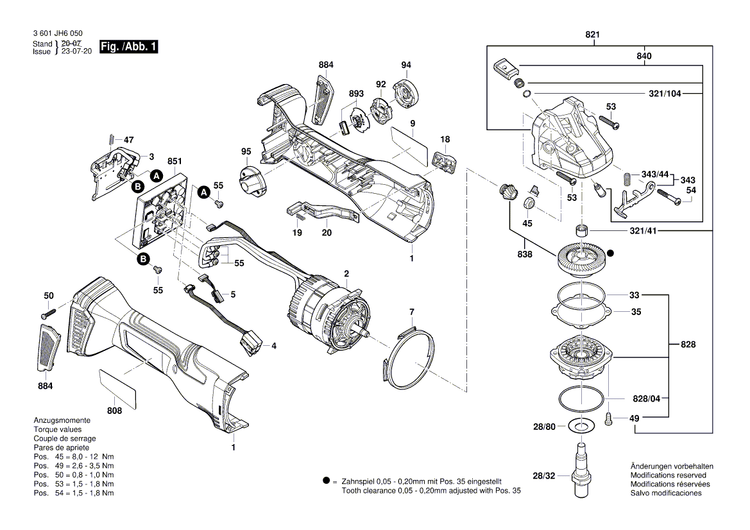 New Genuine Bosch 160111A6BG Nameplate