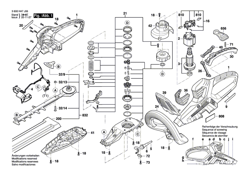 New Genuine Bosch 160111A6GP Nameplate