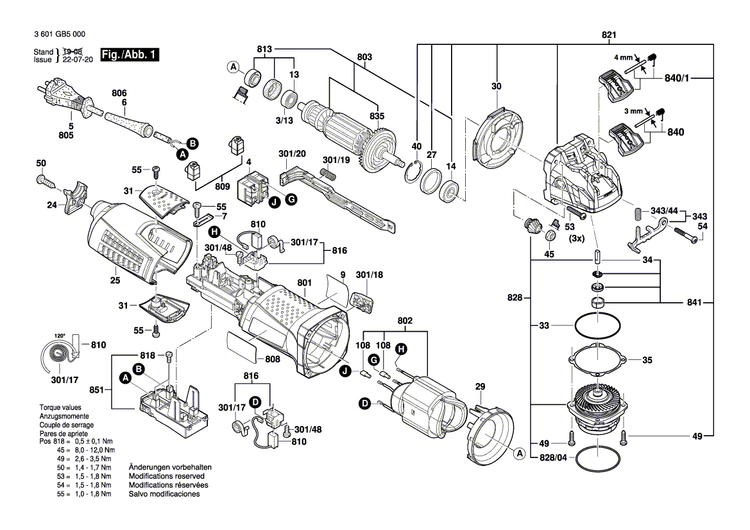 New Genuine Bosch 160111A6J5 Nameplate