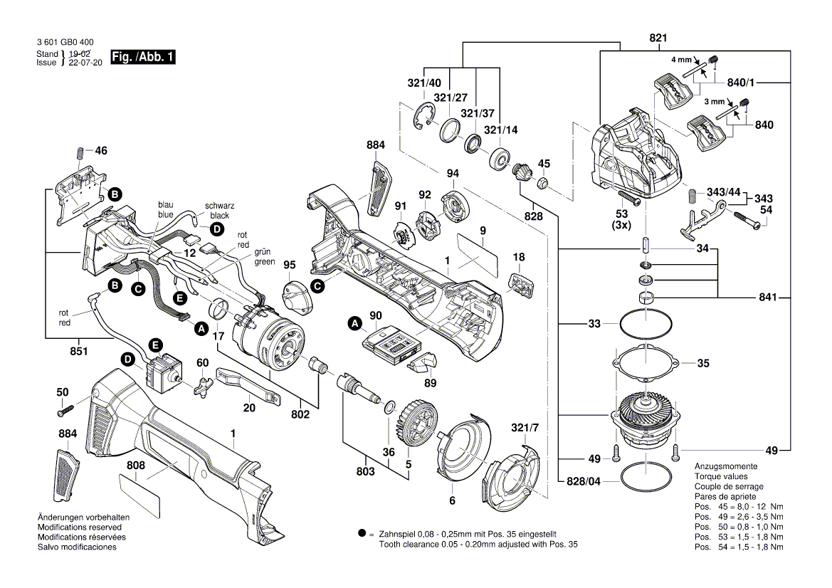 New Genuine Bosch 160111A6JN Nameplate