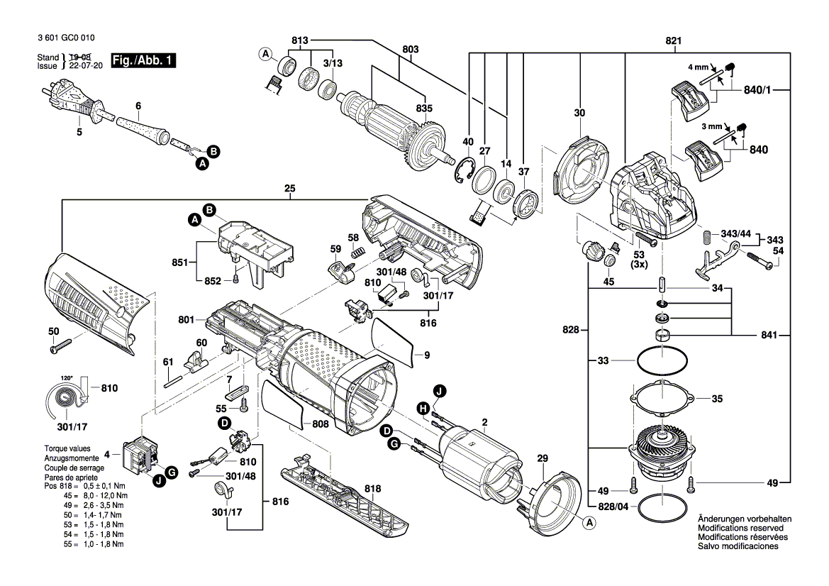 New Genuine Bosch 160111A6JV Nameplate