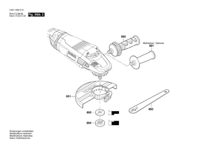 New Genuine Bosch 160111A6RF Nameplate