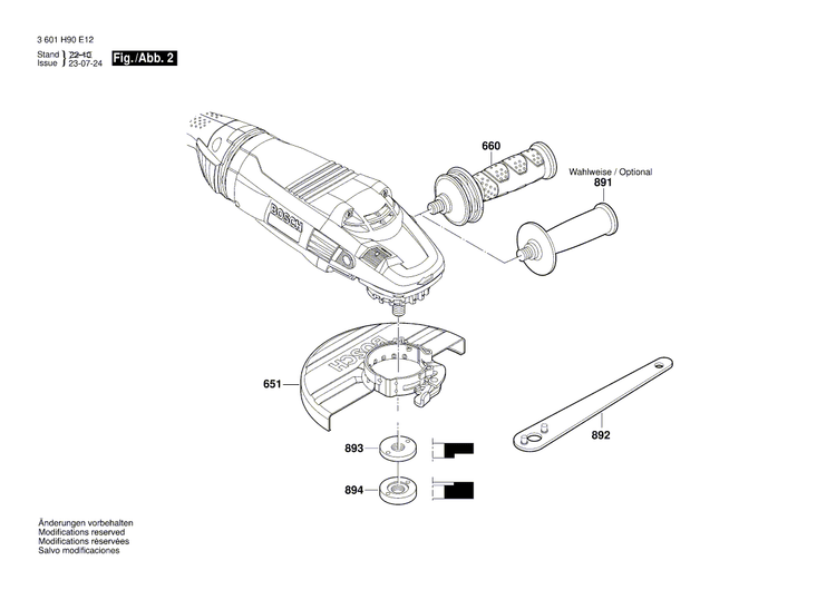 New Genuine Bosch 160111A6RF Nameplate