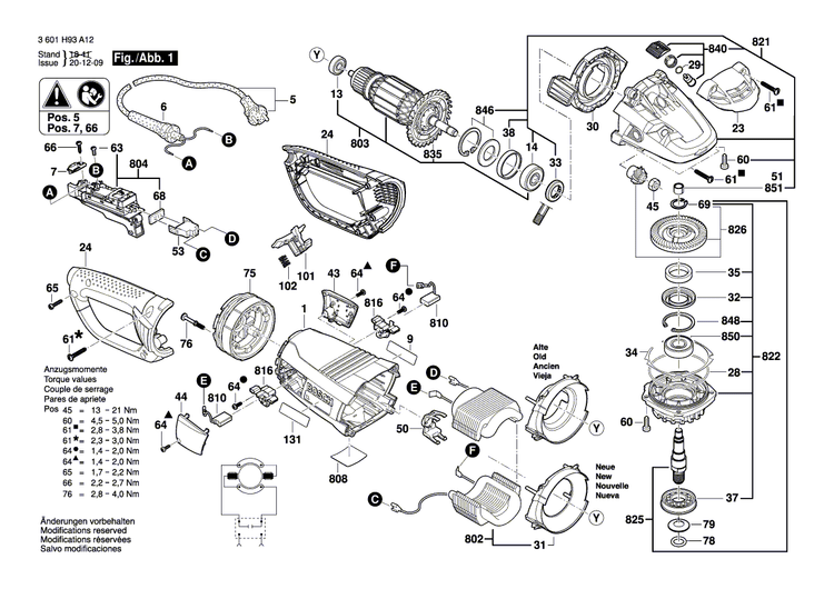 New Genuine Bosch 160111A6RH Nameplate