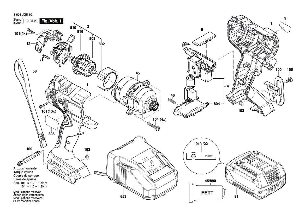 New Genuine Bosch 160111A723 Nameplate