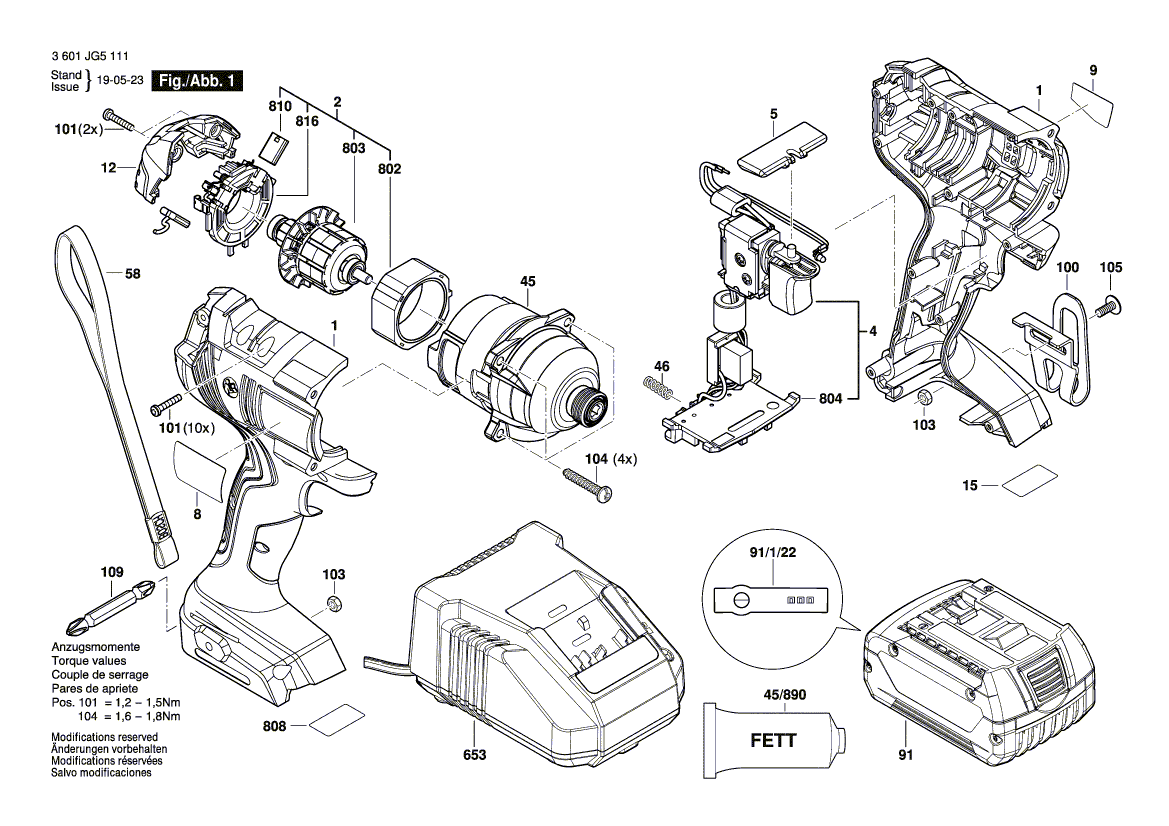 New Genuine Bosch 160111A724 Nameplate