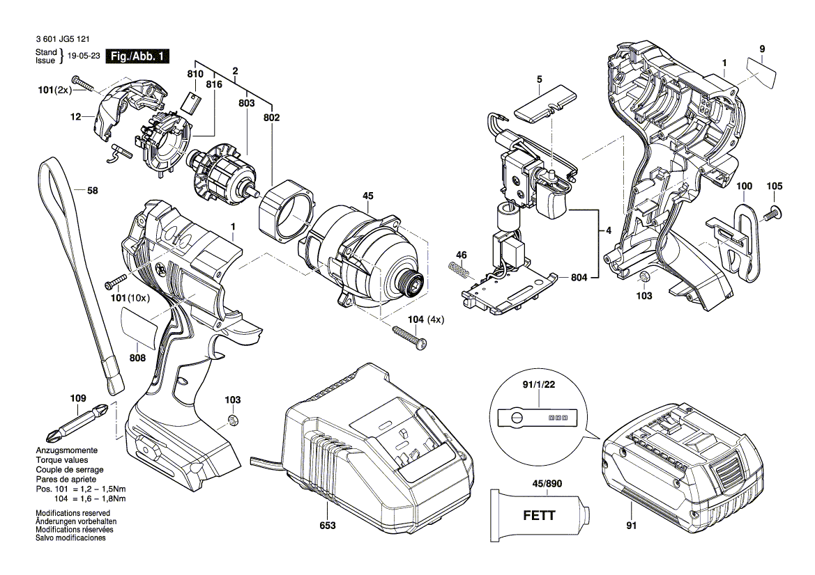 New Genuine Bosch 160111A725 Nameplate