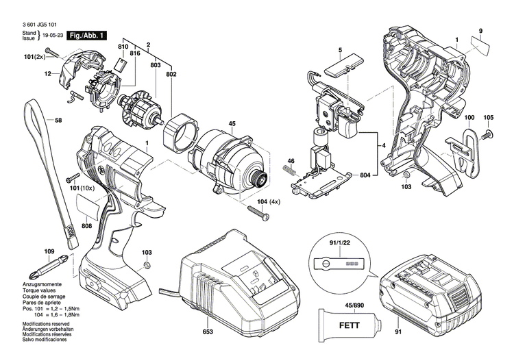 New Genuine Bosch 160111A728 Nameplate