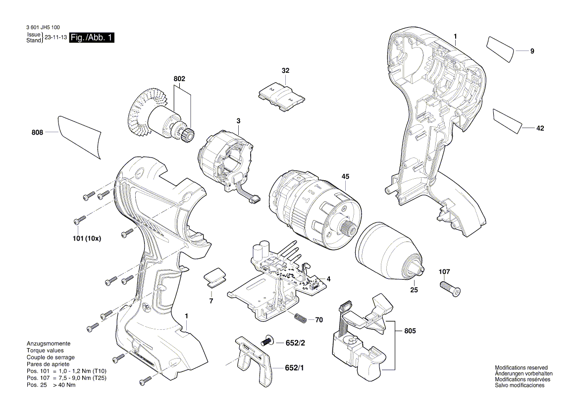 New Genuine Bosch 160111A76F Nameplate