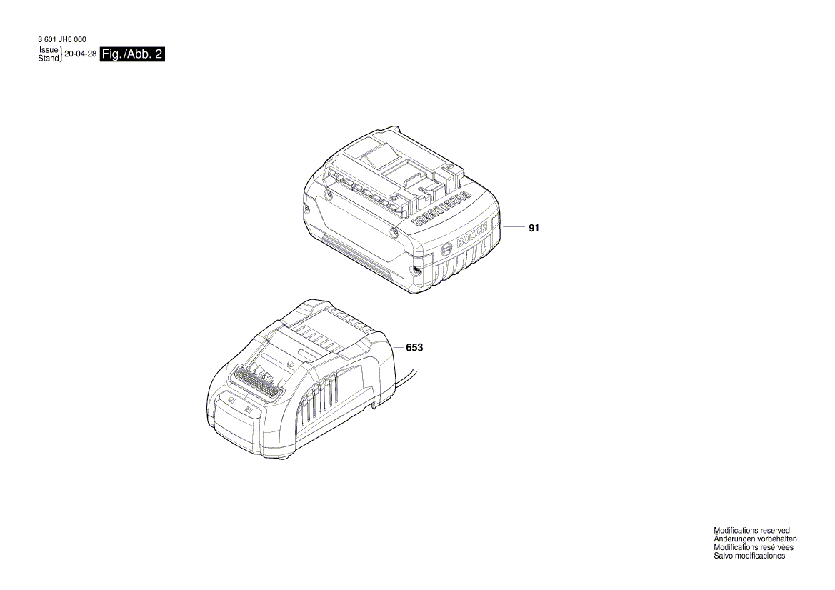 New Genuine Bosch 160111A76K Nameplate