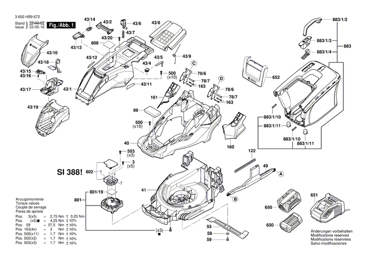 New Genuine Bosch 160111A7C7 Nameplate