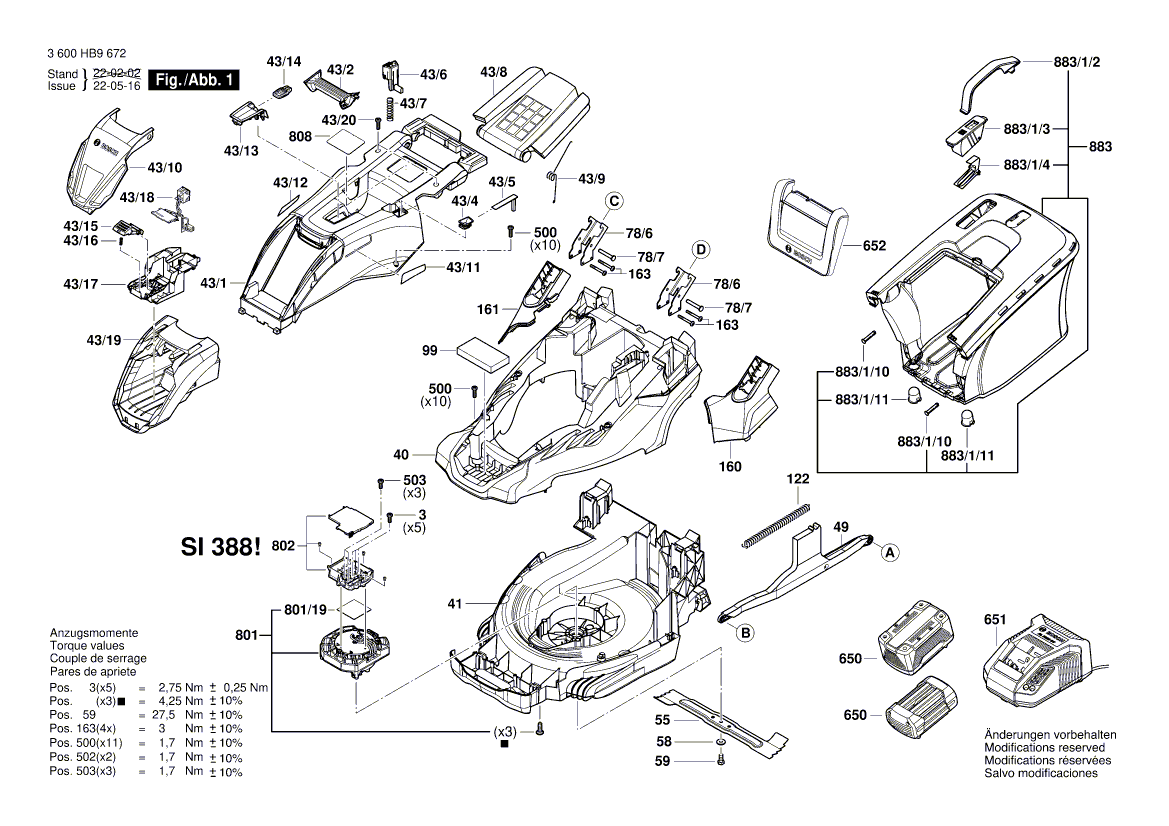New Genuine Bosch 160111A7C9 Nameplate