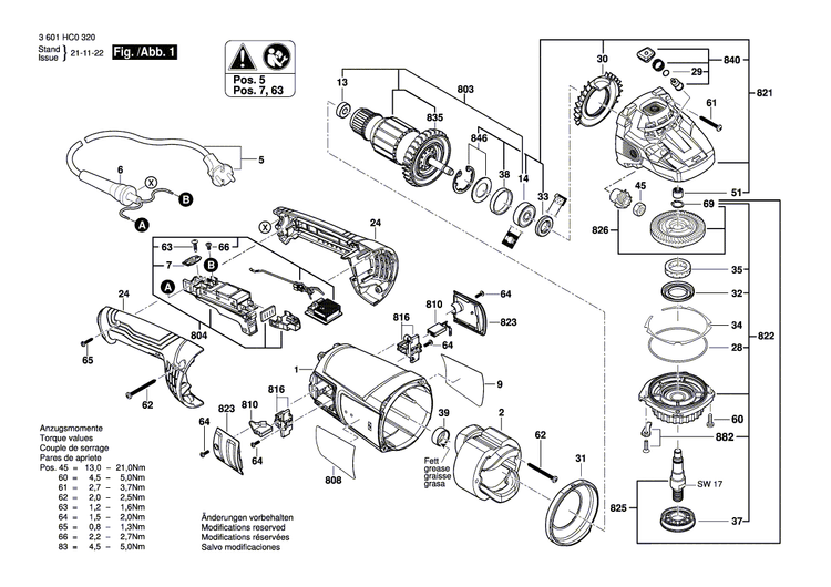 New Genuine Bosch 160111A7TX Nameplate