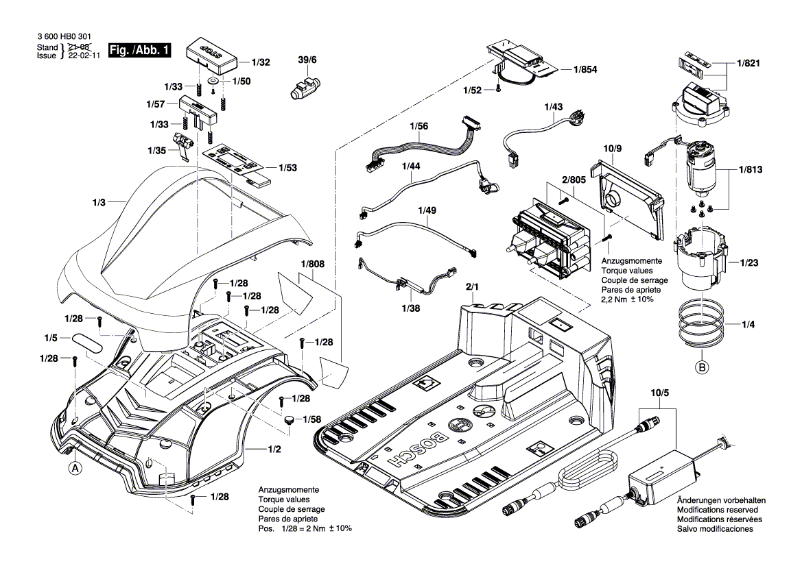 New Genuine Bosch 160111A7Y3 Nameplate