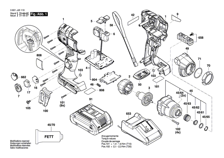 New Genuine Bosch 160111A7ZW Nameplate