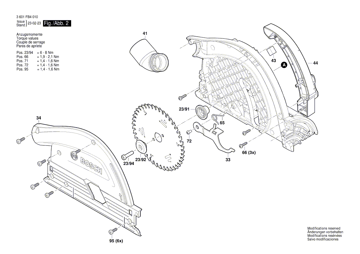 New Genuine Bosch 160111A803 Nameplate