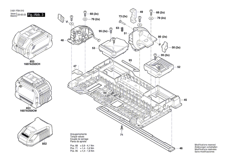 New Genuine Bosch 160111A803 Nameplate